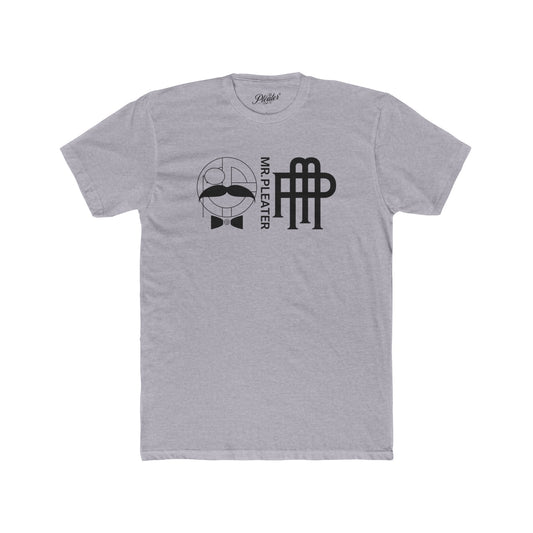 Mr. Pleater By TONY G Men's Cotton Crew Tee, featuring the Mr. Pleater Logo and Monogram