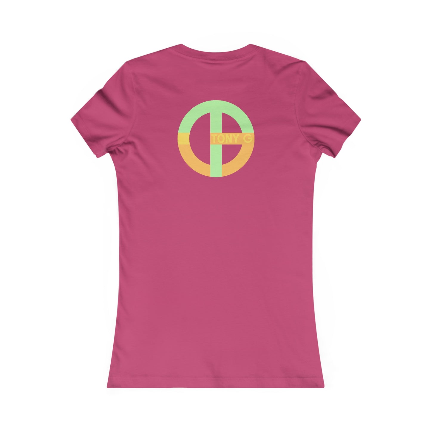 TONY Gerbera(#8 of 12) Women's Favorite Tee, adorned with the TONY Gerbera #8 design