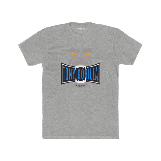 TONY Gorilla Men's Cotton Crew Tee, featuring the TONY Gorilla design
