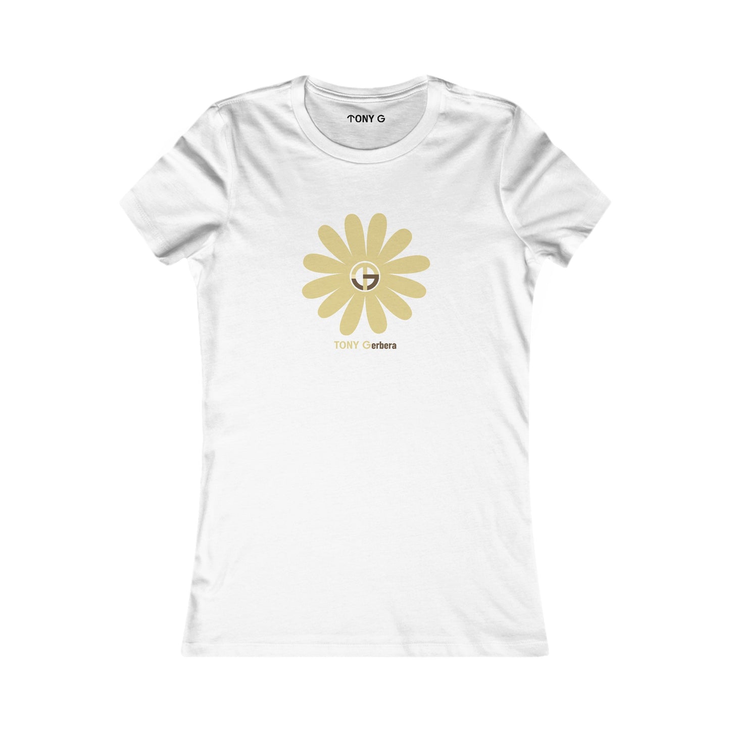 TONY Gerbera(#9 of 12) Women's Favorite Tee, adorned with the TONY Gerbera #9 design