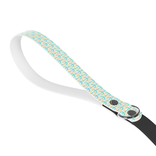 TONY G Dog Leash, featuring the TG Logo #3 Monogram Pattern