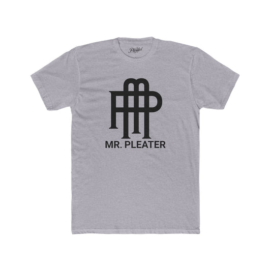 Mr. Pleater By TONY G Men's Cotton Crew Tee, featuring the Mr. Pleater Monogram
