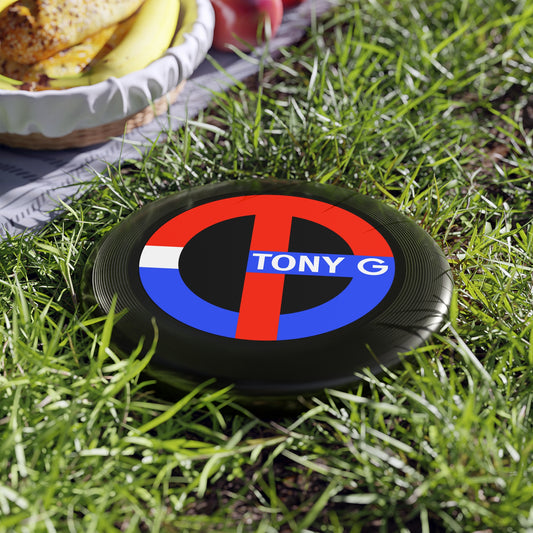 TONY G Wham-O Frisbee, featuring the TG Logo USA Monogram