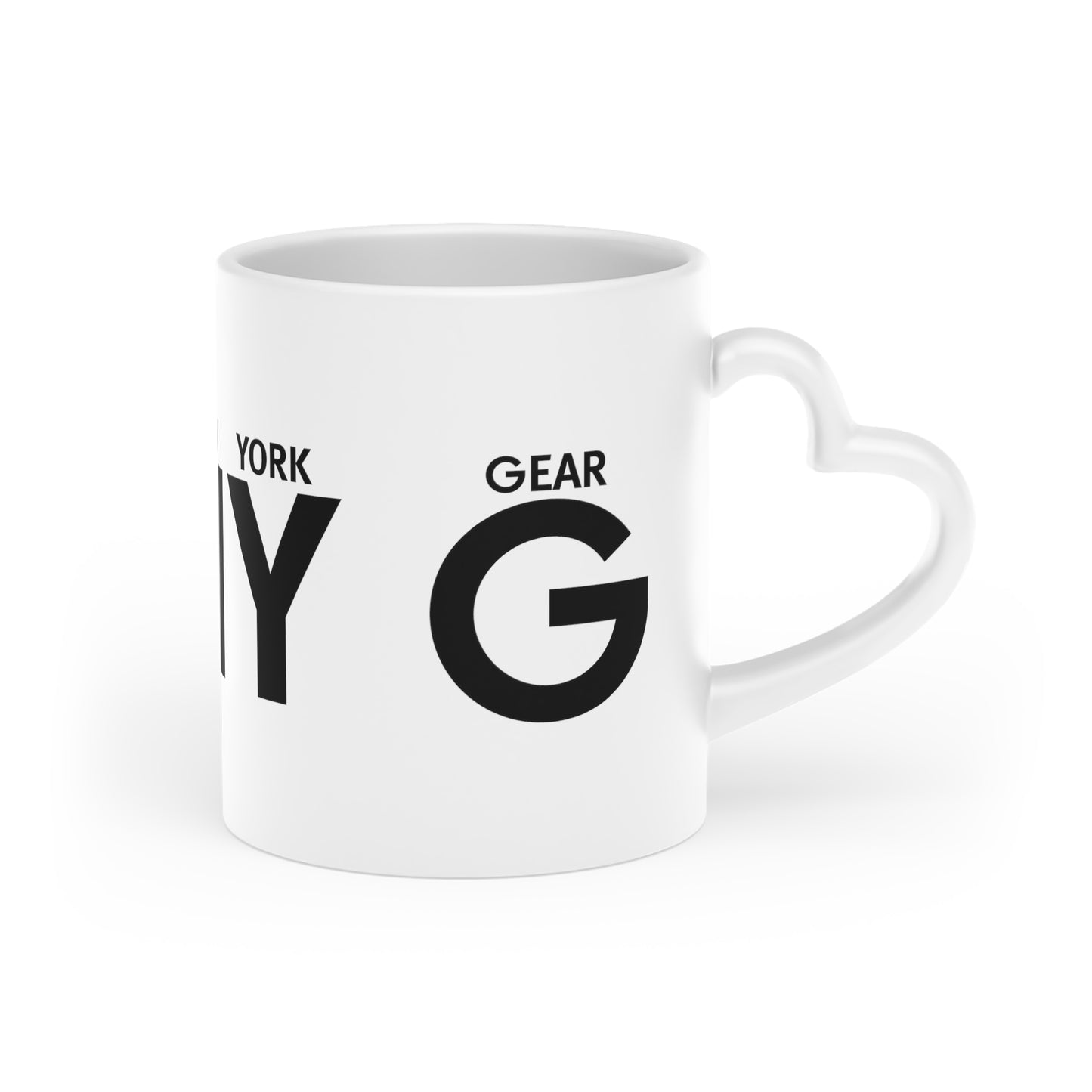 TONY G Heart-Shaped Mug Ceramic Mug, 11oz, featuring the TONY G Heart design