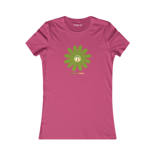 TONY Gerbera(#7 of 12) Women's Favorite Tee, adorned with the TONY Gerbera #7 design