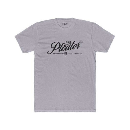 Mr. Pleater By TONY G Men's Cotton Crew Tee, featuring the Mr. Pleater Handcrafted Pleater Board 3 design
