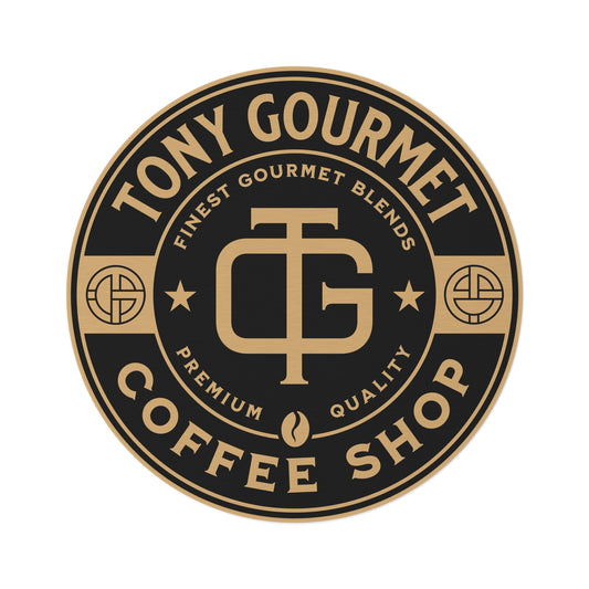 TONY Gourmet Round Rug, featuring the TONY Gourmet design