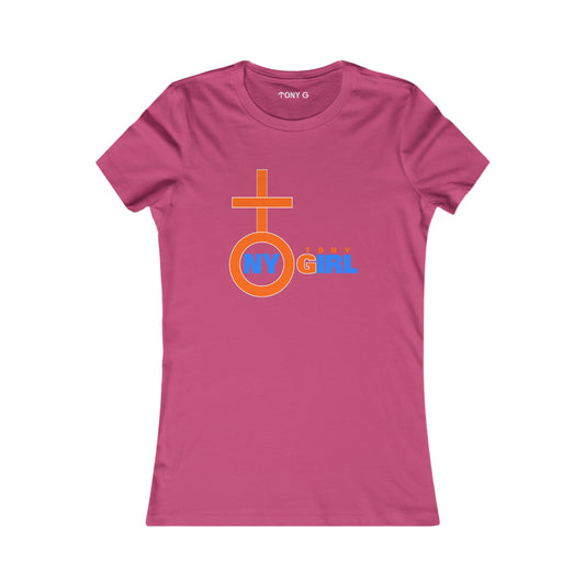TONY Girl Women's Favorite Tee, adorned with the TONY Girl design
