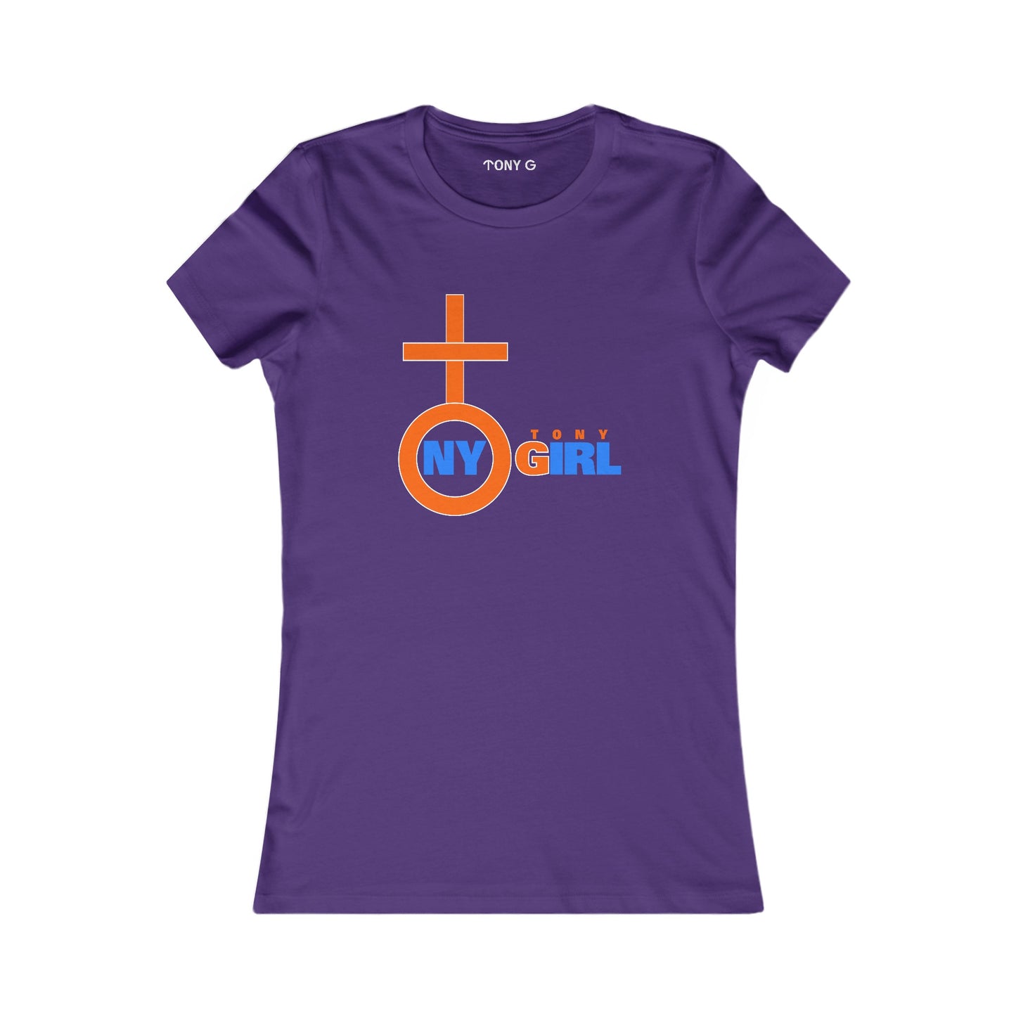 TONY Girl Women's Favorite Tee, adorned with the TONY Girl design