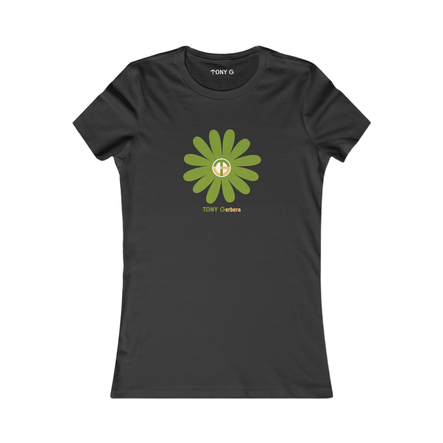 TONY Gerbera(#7 of 12) Women's Favorite Tee, adorned with the TONY Gerbera #7 design