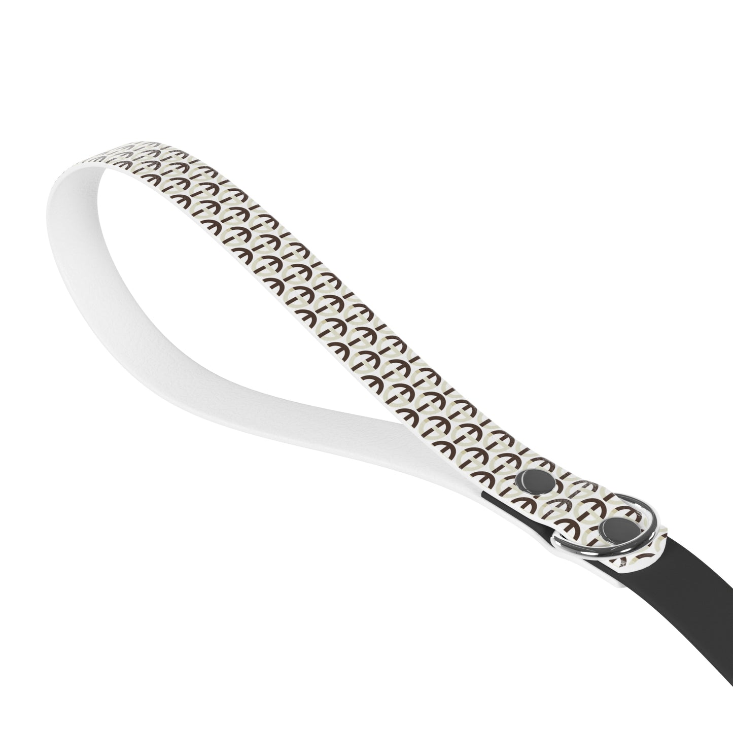 TONY G Dog Leash, featuring the TG Logo #2 Monogram Pattern