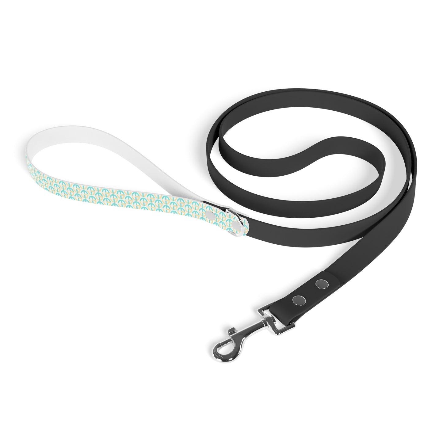 TONY G Dog Leash, featuring the TG Logo #3 Monogram Pattern