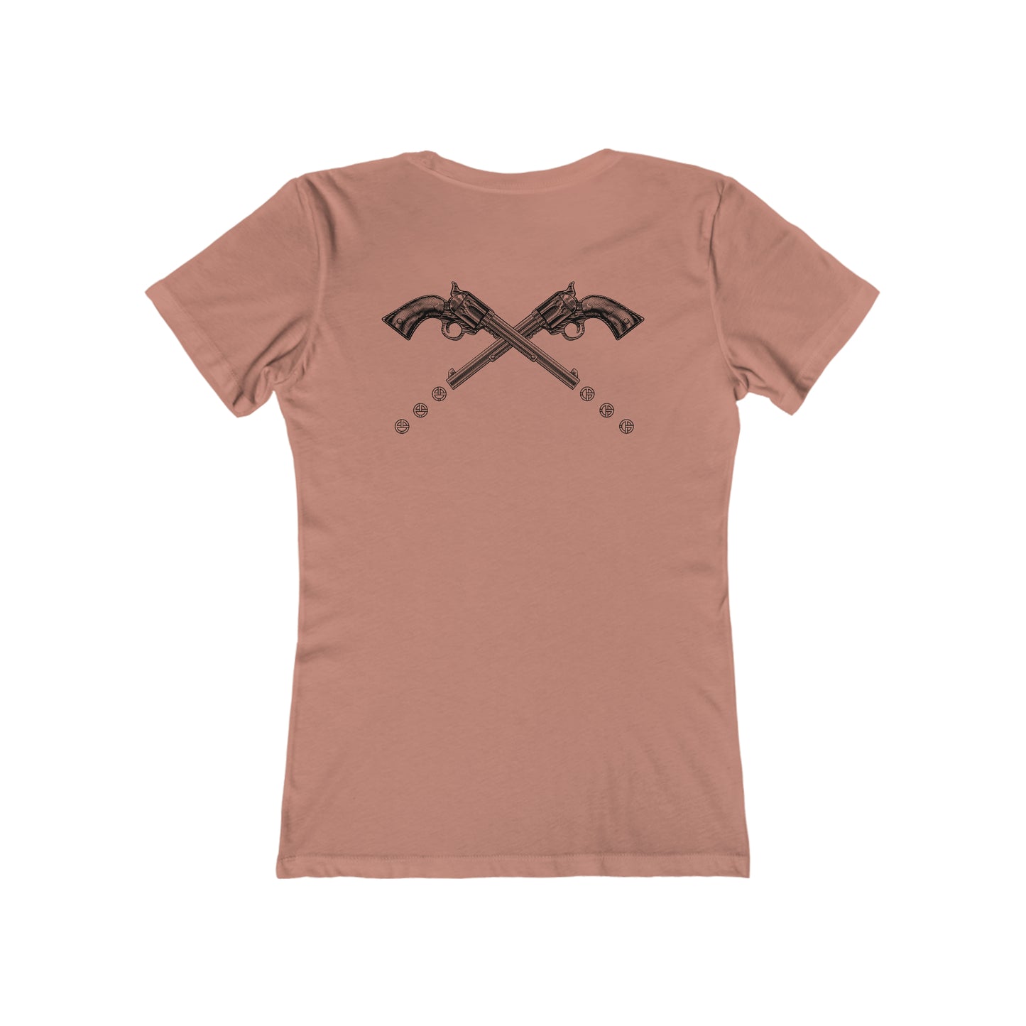 TONY Gun Women's Feminine Cut Classic Boyfriend Tee, featuring the TONY Gun designs