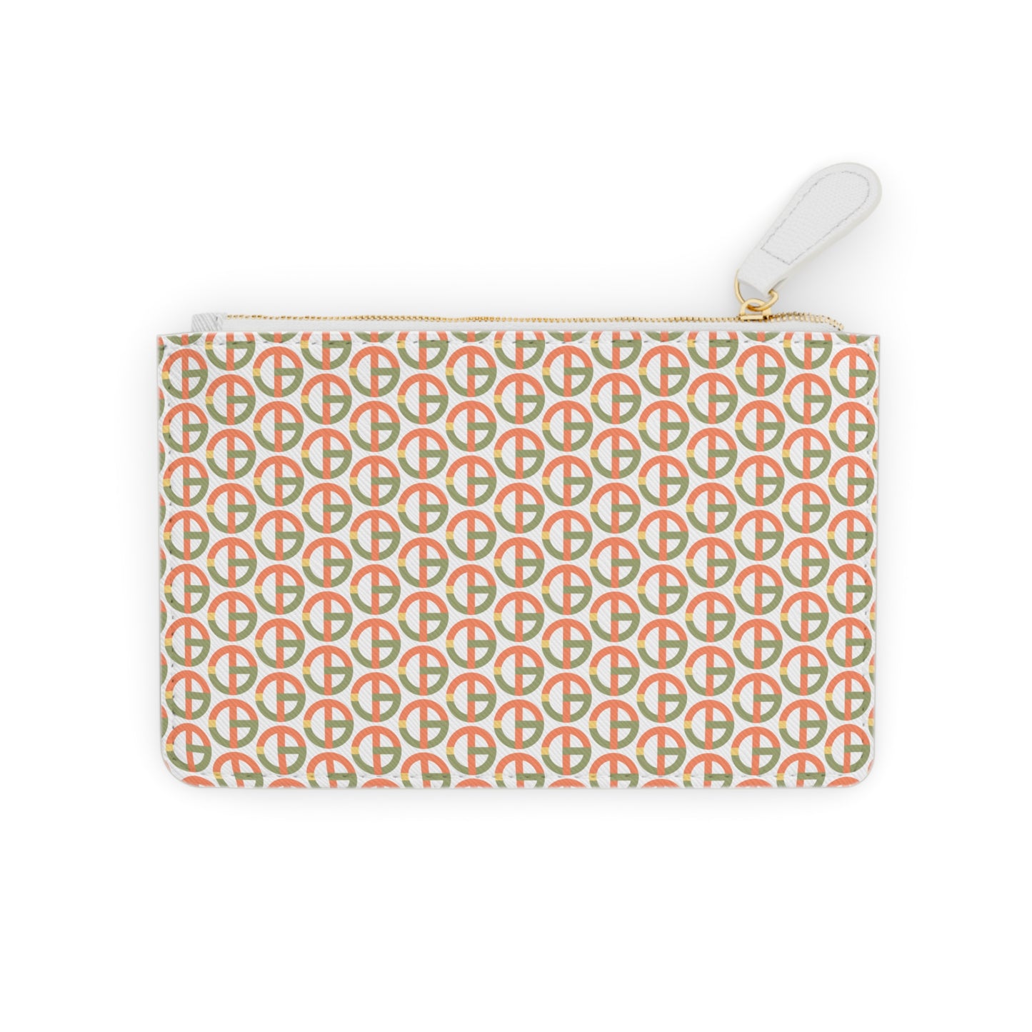 TONY G Mini Clutch Bag, adorned with the TG Logo Vintage #1 Monogram Pattern