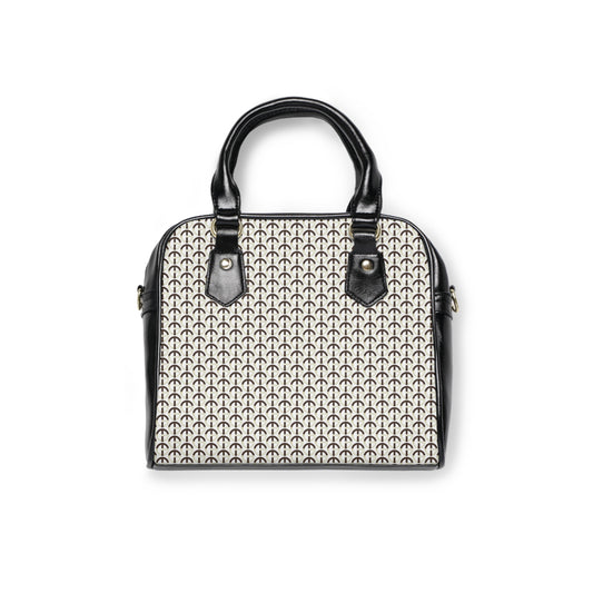 TONY G Shoulder Handbag, adorned with the TG Logo Vintage #2 Monogram Pattern