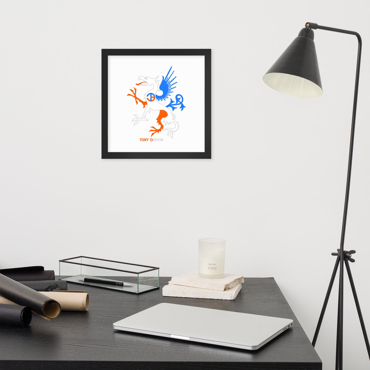 TONY Griffin Framed Poster Wall Art