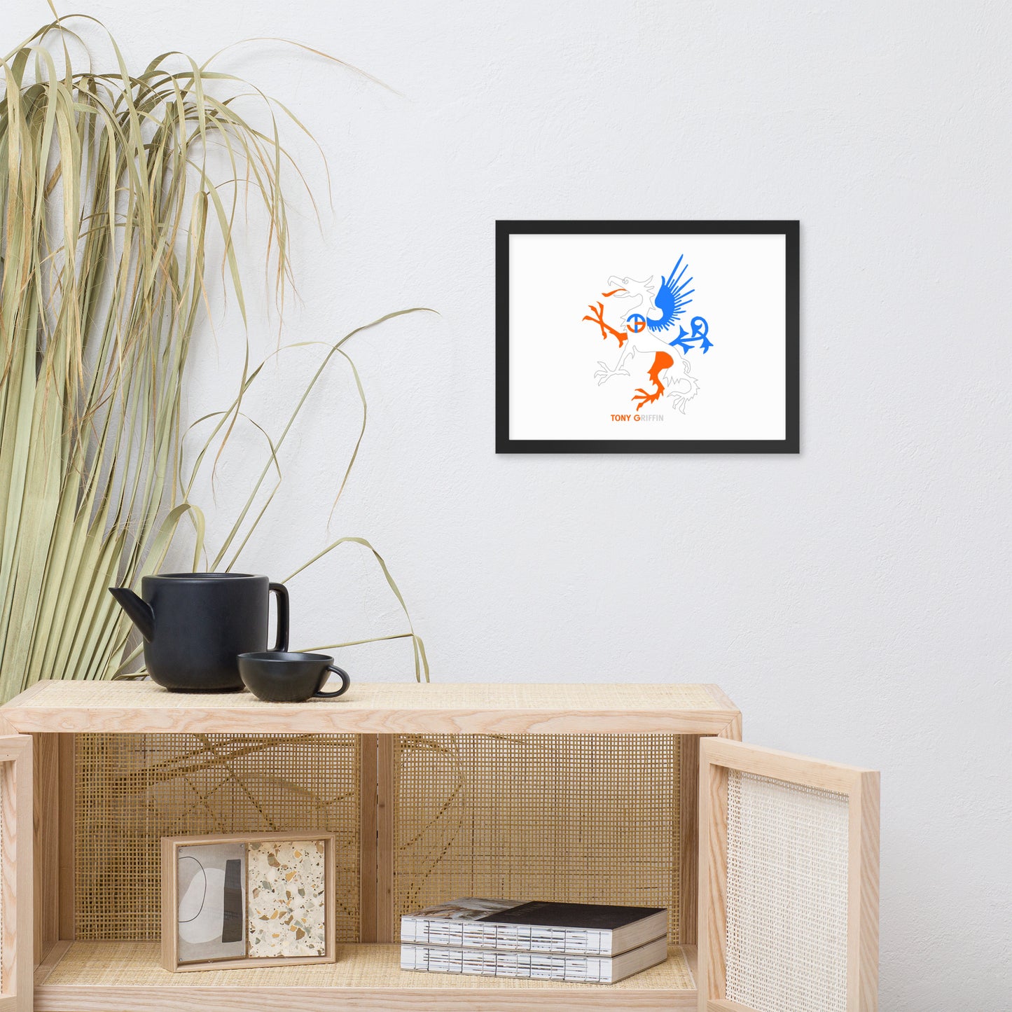 TONY Griffin Framed Poster Wall Art