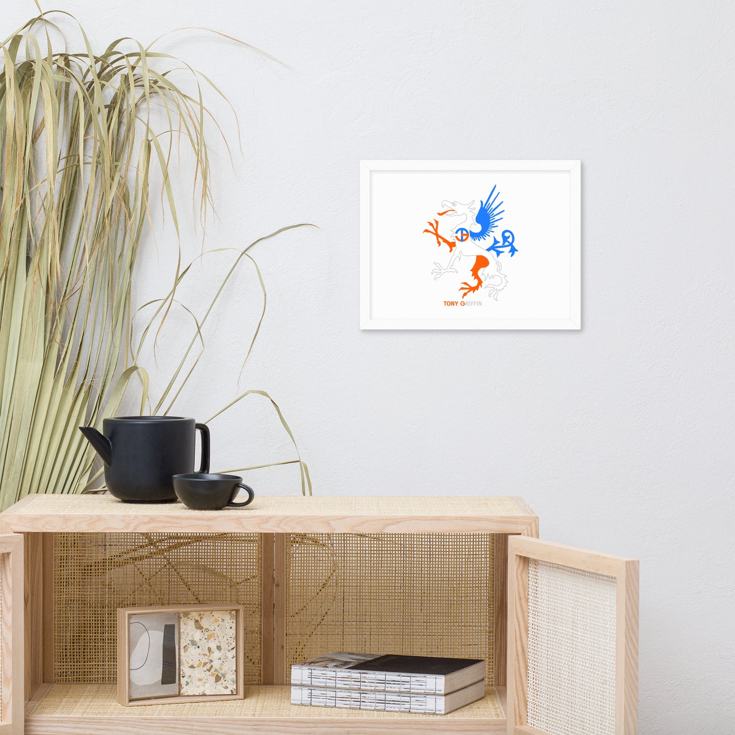 TONY Griffin Framed Poster Wall Art