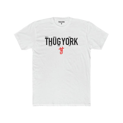 THUG YORK By TONY G Men's Cotton Crew Tee, featuring the THUG YORK Logo