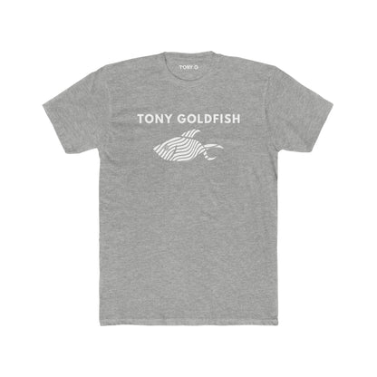 TONY Goldfish Men's Cotton Crew Tee, featuring the TONY Goldfish design