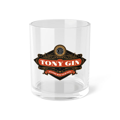 TONY Gin Bar Glass, featuring the TONY Gin design