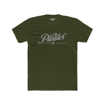 Mr. Pleater By TONY G Men's Cotton Crew Tee, featuring the Mr. Pleater Handcrafted Pleater Board 3 design