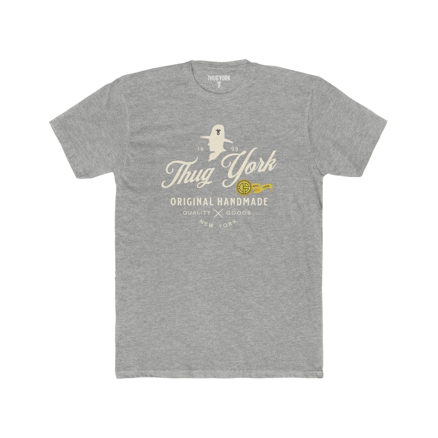 THUG YORK By TONY G Men's Cotton Crew Tee, featuring the Quality Goods design