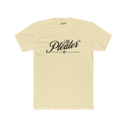 Mr. Pleater By TONY G Men's Cotton Crew Tee, featuring the Mr. Pleater Handcrafted Pleater Board 3 design
