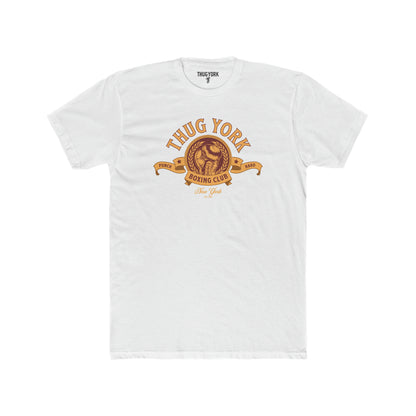 THUG YORK By TONY G Men's Cotton Crew Tee, featuring the Boxing Club design