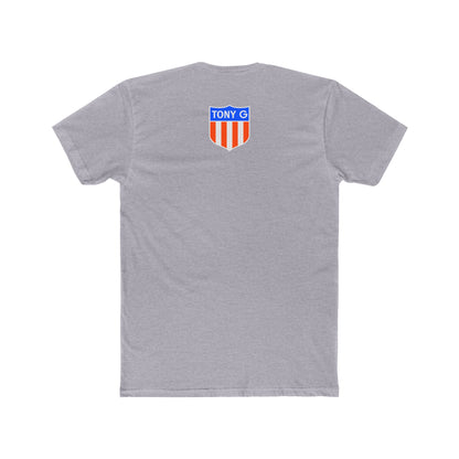 TONY Gymnastics Men's Cotton Crew Tee, featuring the TONY Gymnastics design