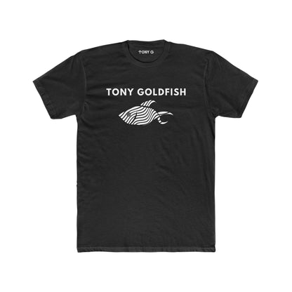 TONY Goldfish Men's Cotton Crew Tee, featuring the TONY Goldfish design