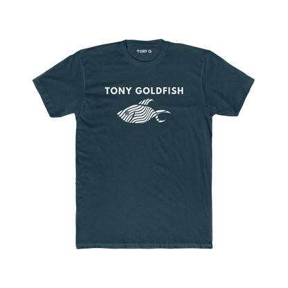 TONY Goldfish Men's Cotton Crew Tee, featuring the TONY Goldfish design