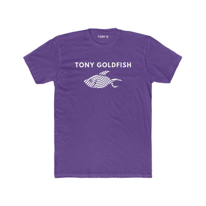 TONY Goldfish Men's Cotton Crew Tee, featuring the TONY Goldfish design