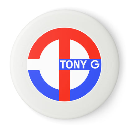 TONY G Wham-O Frisbee, featuring the TG Logo USA Monogram