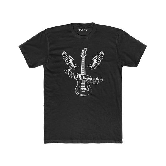 TONY Guitar Men's Cotton Crew Tee, featuring the TONY Guitar design