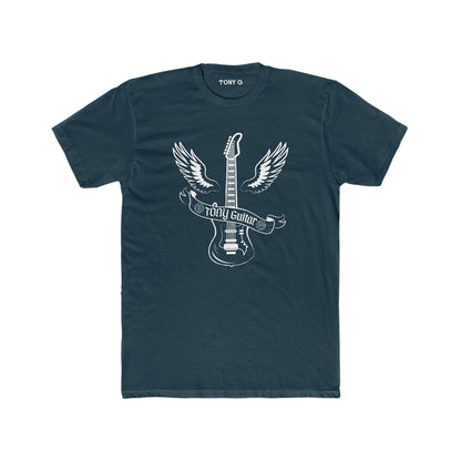 TONY Guitar Men's Cotton Crew Tee, featuring the TONY Guitar design