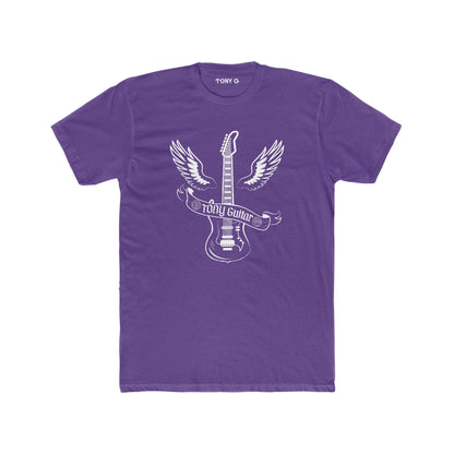 TONY Guitar Men's Cotton Crew Tee, featuring the TONY Guitar design