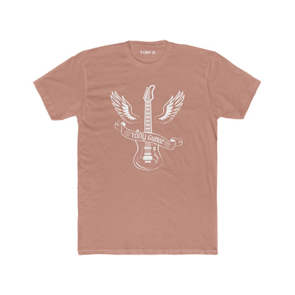 TONY Guitar Men's Cotton Crew Tee, featuring the TONY Guitar design