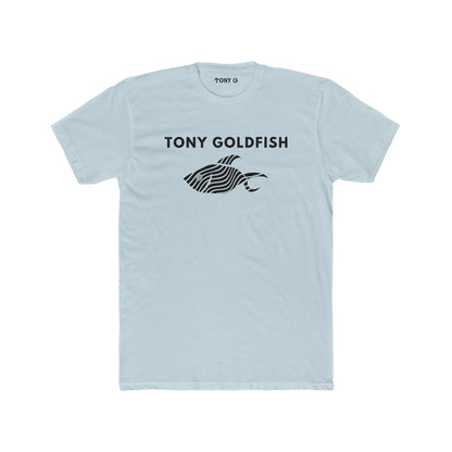 TONY Goldfish Men's Cotton Crew Tee, featuring the TONY Goldfish design