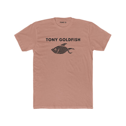 TONY Goldfish Men's Cotton Crew Tee, featuring the TONY Goldfish design
