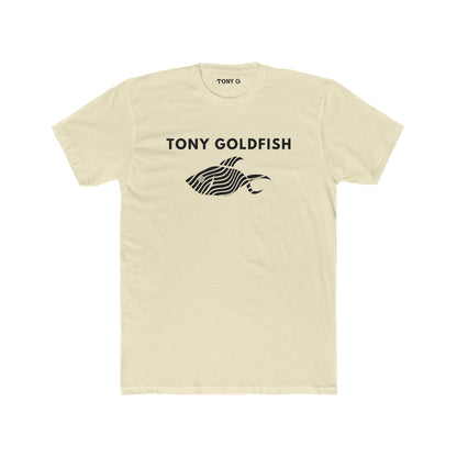 TONY Goldfish Men's Cotton Crew Tee, featuring the TONY Goldfish design