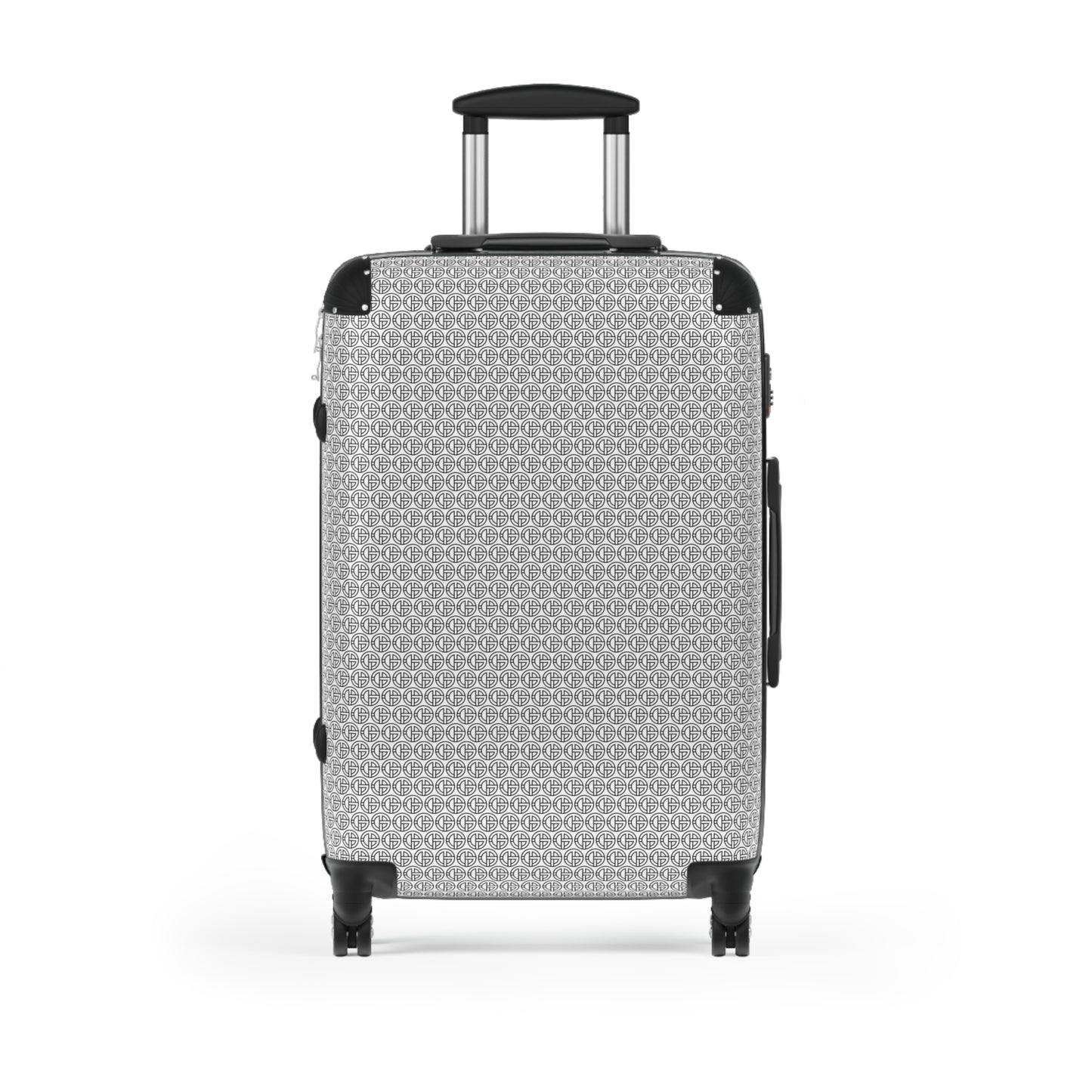 TONY G Suitcase, featuring the TG Logo Outline Monogram Pattern