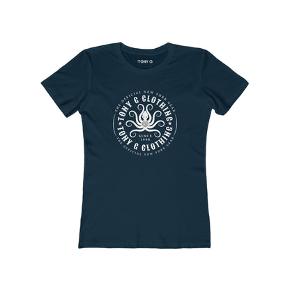 TONY Gamochonia 1 Women's Feminine Cut Classic Boyfriend Tee, featuring the TONY Gamochonia 1 design