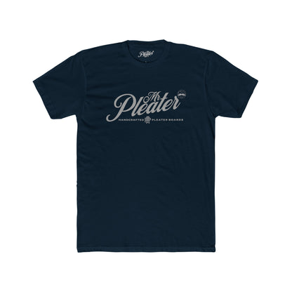 Mr. Pleater By TONY G Men's Cotton Crew Tee, featuring the Mr. Pleater Handcrafted Pleater Board 3 design