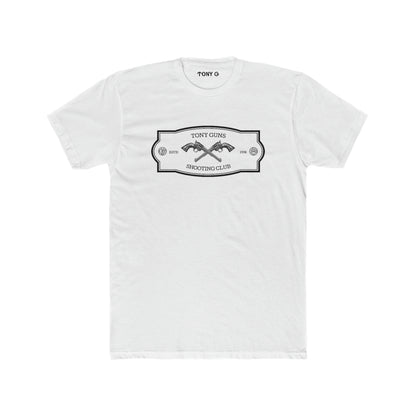 TONY Gun Men's Cotton Crew Tee, featuring the TONY Gun design