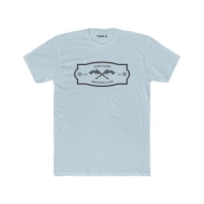 TONY Gun Men's Cotton Crew Tee, featuring the TONY Gun design