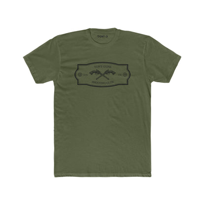 TONY Gun Men's Cotton Crew Tee, featuring the TONY Gun design