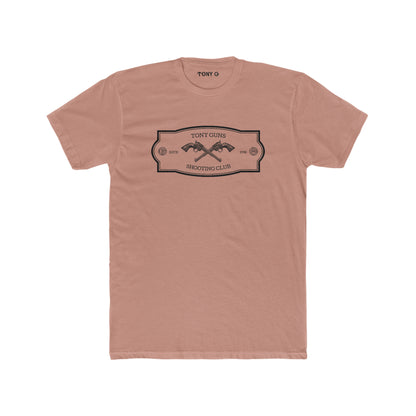 TONY Gun Men's Cotton Crew Tee, featuring the TONY Gun design