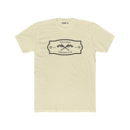 TONY Gun Men's Cotton Crew Tee, featuring the TONY Gun design