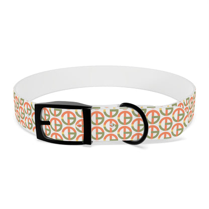 TONY G Dog Collar, featuring the TG Logo #1 Monogram Pattern